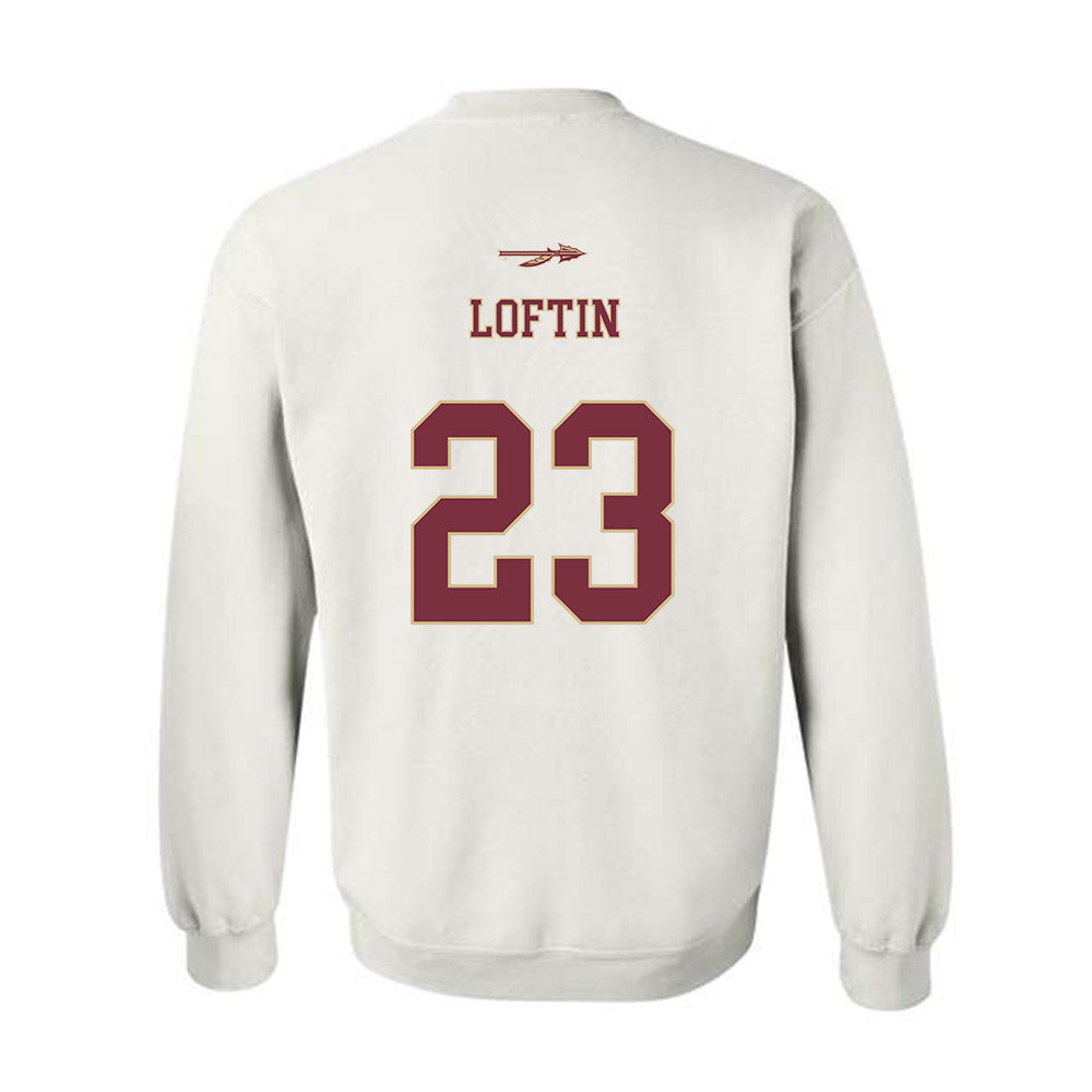 FSU - NCAA Football : Chase Loftin - Classic Shersey Crewneck Sweatshirt-1