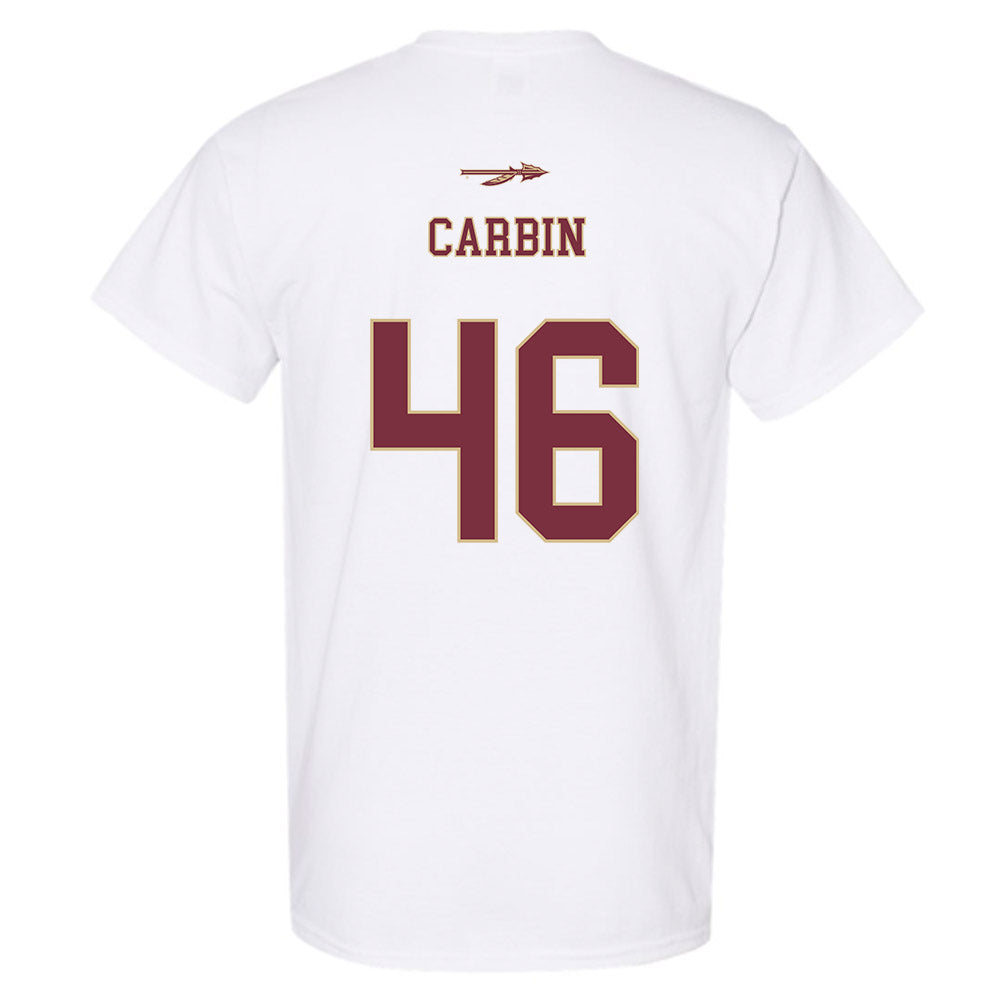 FSU - NCAA Football : Chris Carbin - Classic Shersey T-Shirt-1
