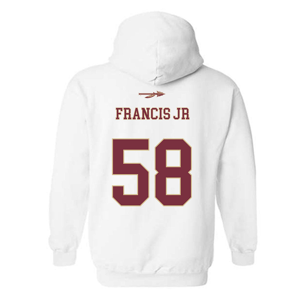 FSU - NCAA Football : Luke Francis Jr. - Classic Shersey Hooded Sweatshirt-1