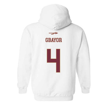 FSU - NCAA Football : Mikai Gbayor - Classic Shersey Hooded Sweatshirt-1