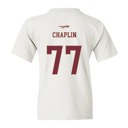 FSU - NCAA Football : Xavier Chaplin - Classic Shersey Youth T-Shirt-1