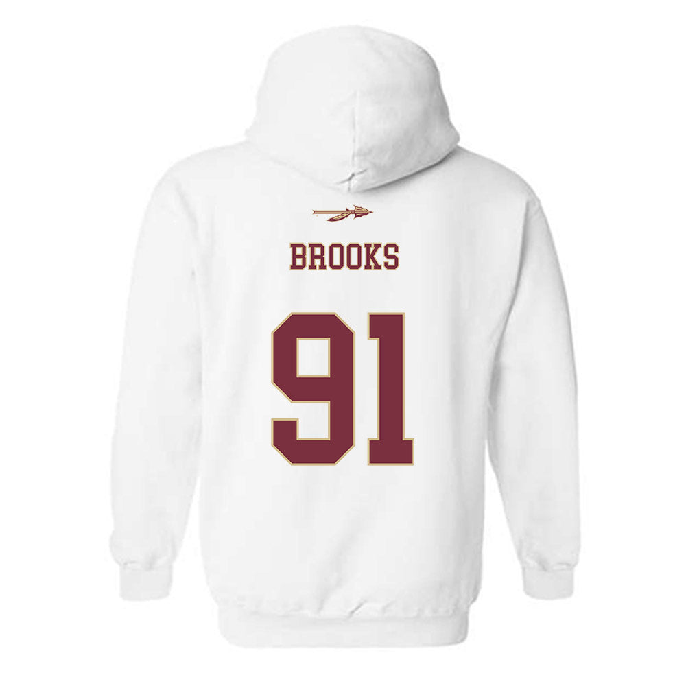 FSU - NCAA Football : Cam Brooks - Classic Shersey Hooded Sweatshirt-1