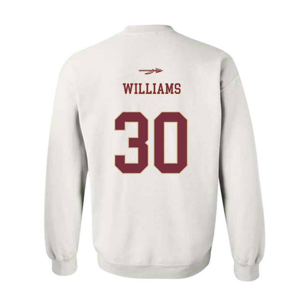FSU - NCAA Football : Izayia Williams - Classic Shersey Crewneck Sweatshirt-1
