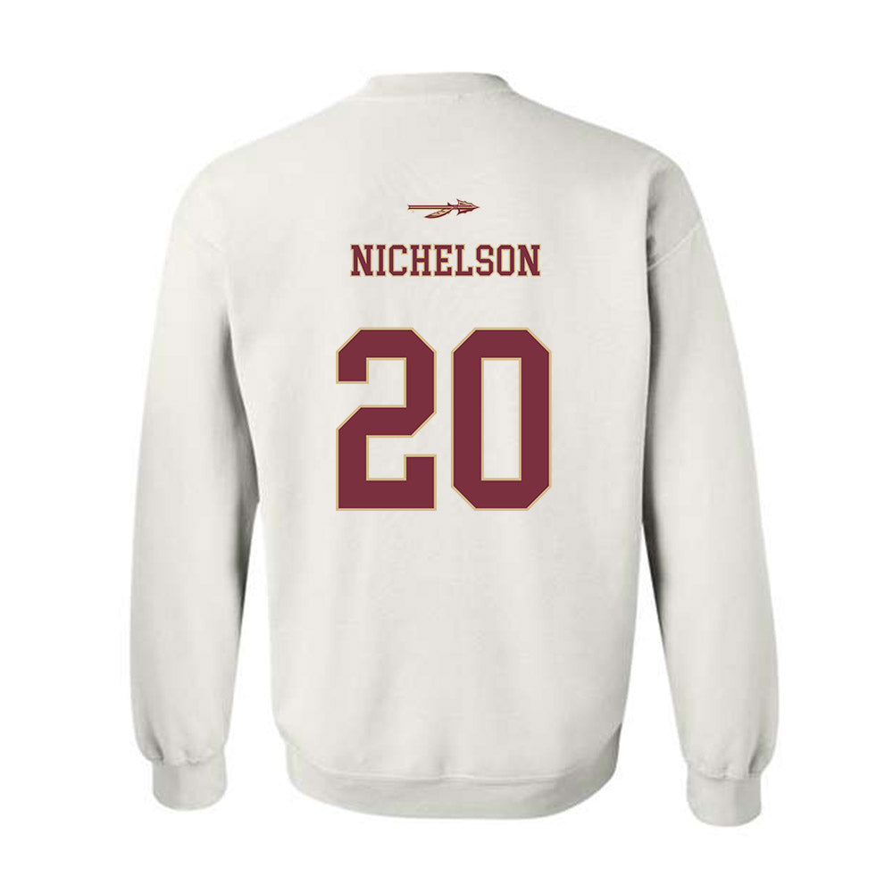 FSU - NCAA Football : Blake Nichelson - Classic Shersey Crewneck Sweatshirt-1