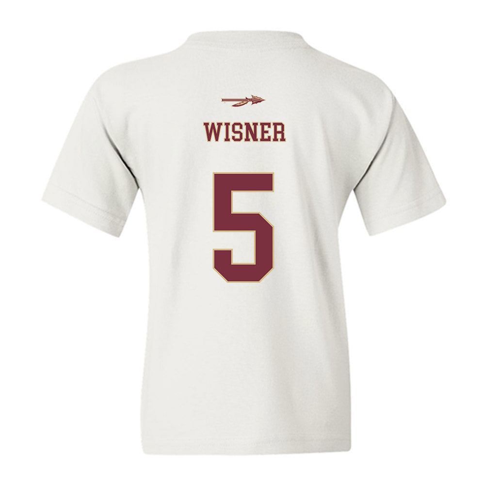 FSU - NCAA Football : Tre Wisner - Classic Shersey Youth T-Shirt-1