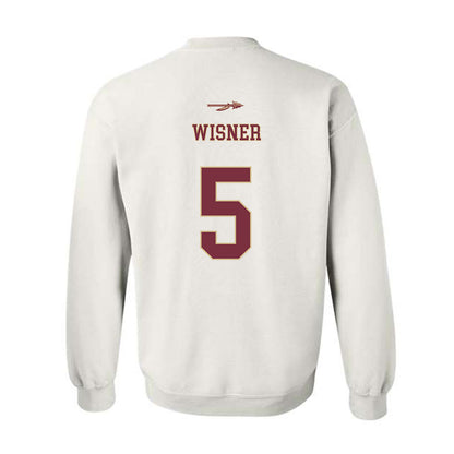 FSU - NCAA Football : Tre Wisner - Classic Shersey Crewneck Sweatshirt-1