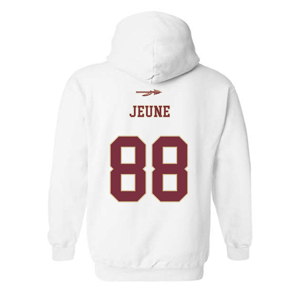 FSU - NCAA Football : Keenen Jeune - Classic Shersey Hooded Sweatshirt-1