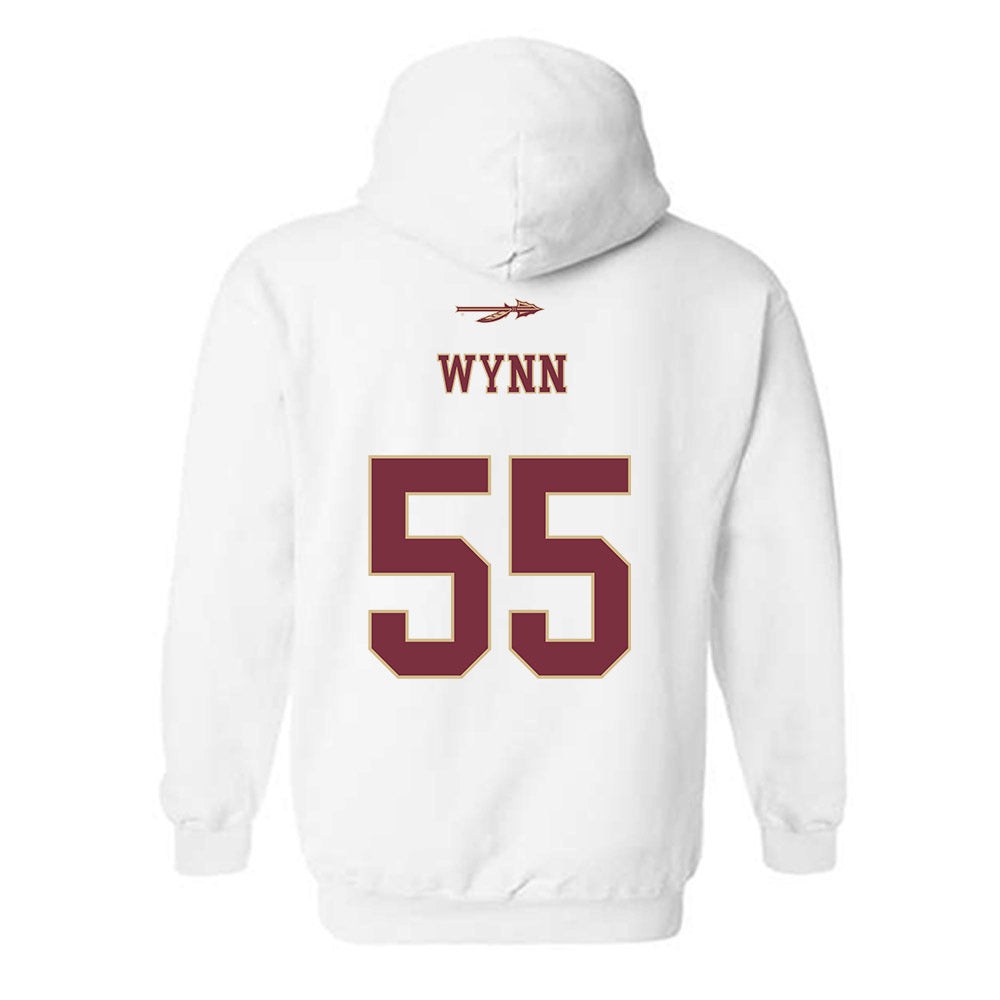 FSU - NCAA Football : Kevin Wynn - Classic Shersey Hooded Sweatshirt-1