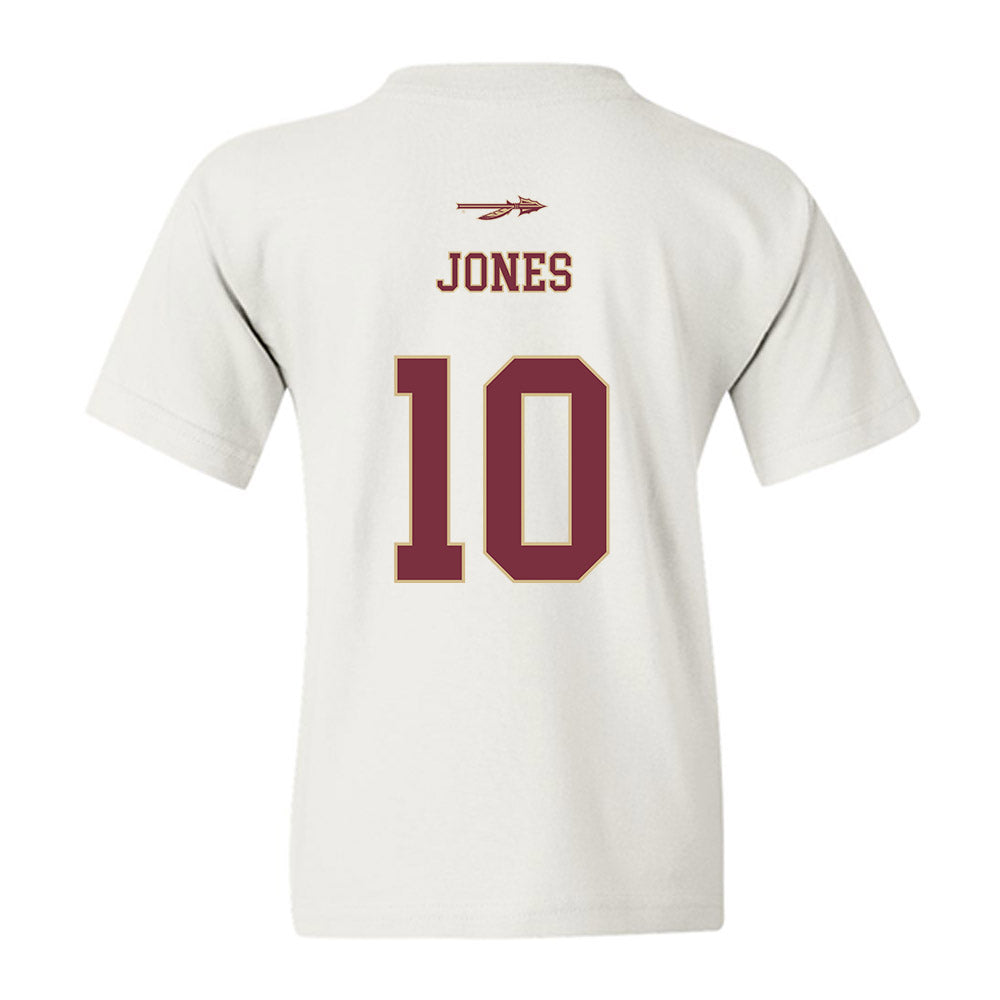 FSU - NCAA Football : Christopher Jones - Classic Shersey Youth T-Shirt-1