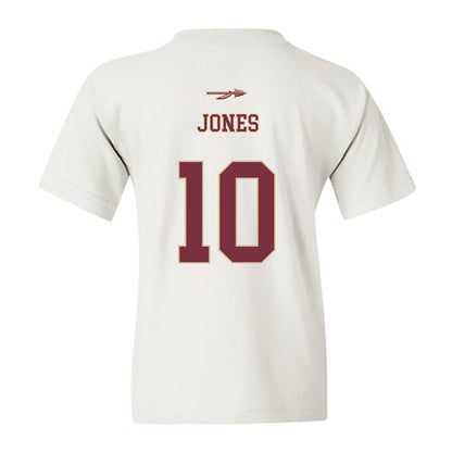 FSU - NCAA Football : Christopher Jones - Classic Shersey Youth T-Shirt-1