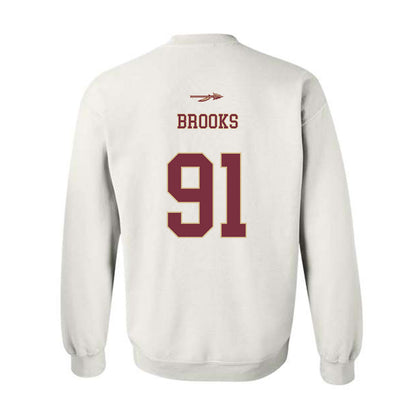 FSU - NCAA Football : Cam Brooks - Classic Shersey Crewneck Sweatshirt-1