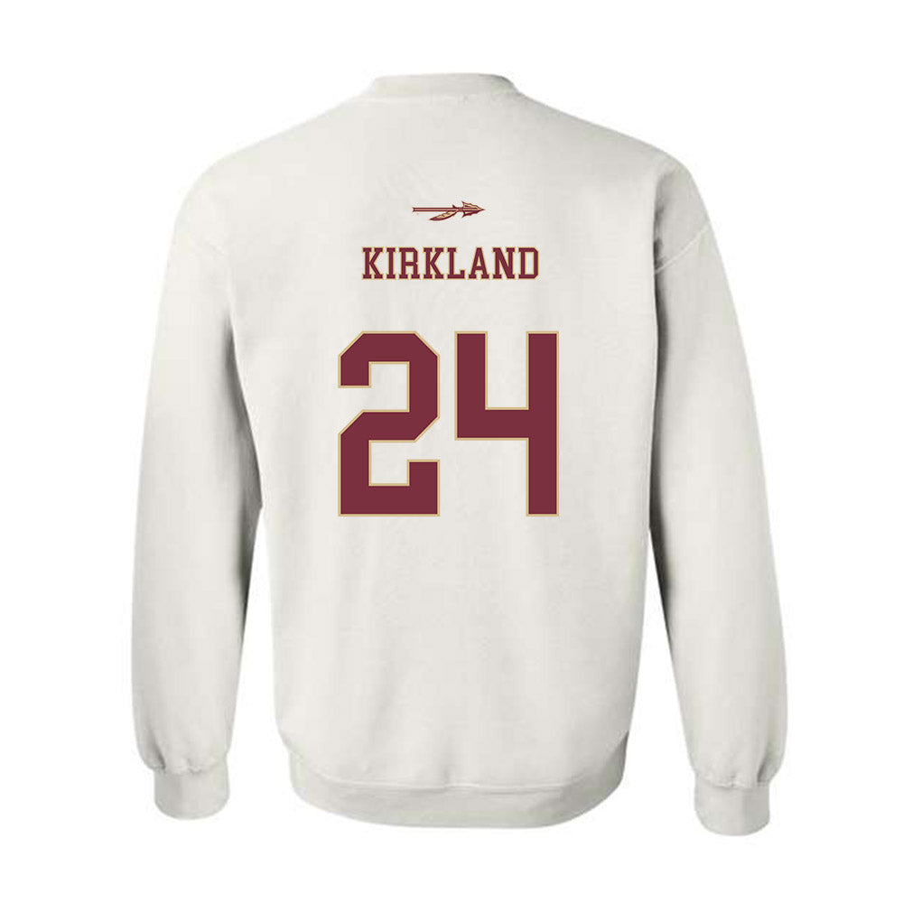 FSU - NCAA Football : K.J. Kirkland - Classic Shersey Crewneck Sweatshirt-1