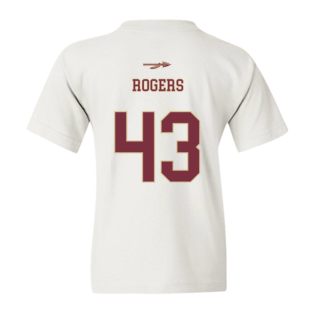 FSU - NCAA Football : Trent Rogers - Classic Shersey Youth T-Shirt-1