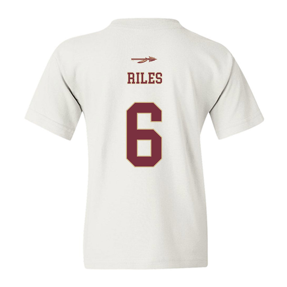 FSU - NCAA Football : Desirrio Riles - Classic Shersey Youth T-Shirt-1