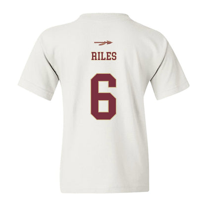 FSU - NCAA Football : Desirrio Riles - Classic Shersey Youth T-Shirt-1