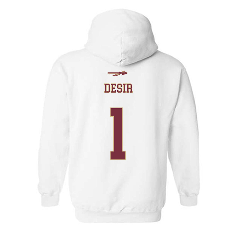 FSU - NCAA Football : Darryll Desir - Classic Shersey Hooded Sweatshirt-1
