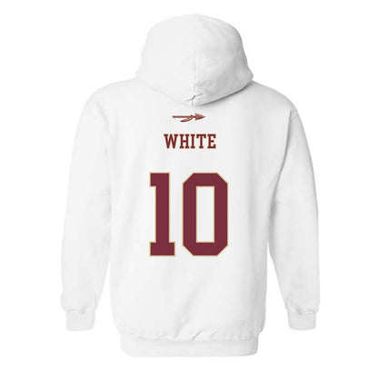 FSU - NCAA Football : Efrem White - Classic Shersey Hooded Sweatshirt-1