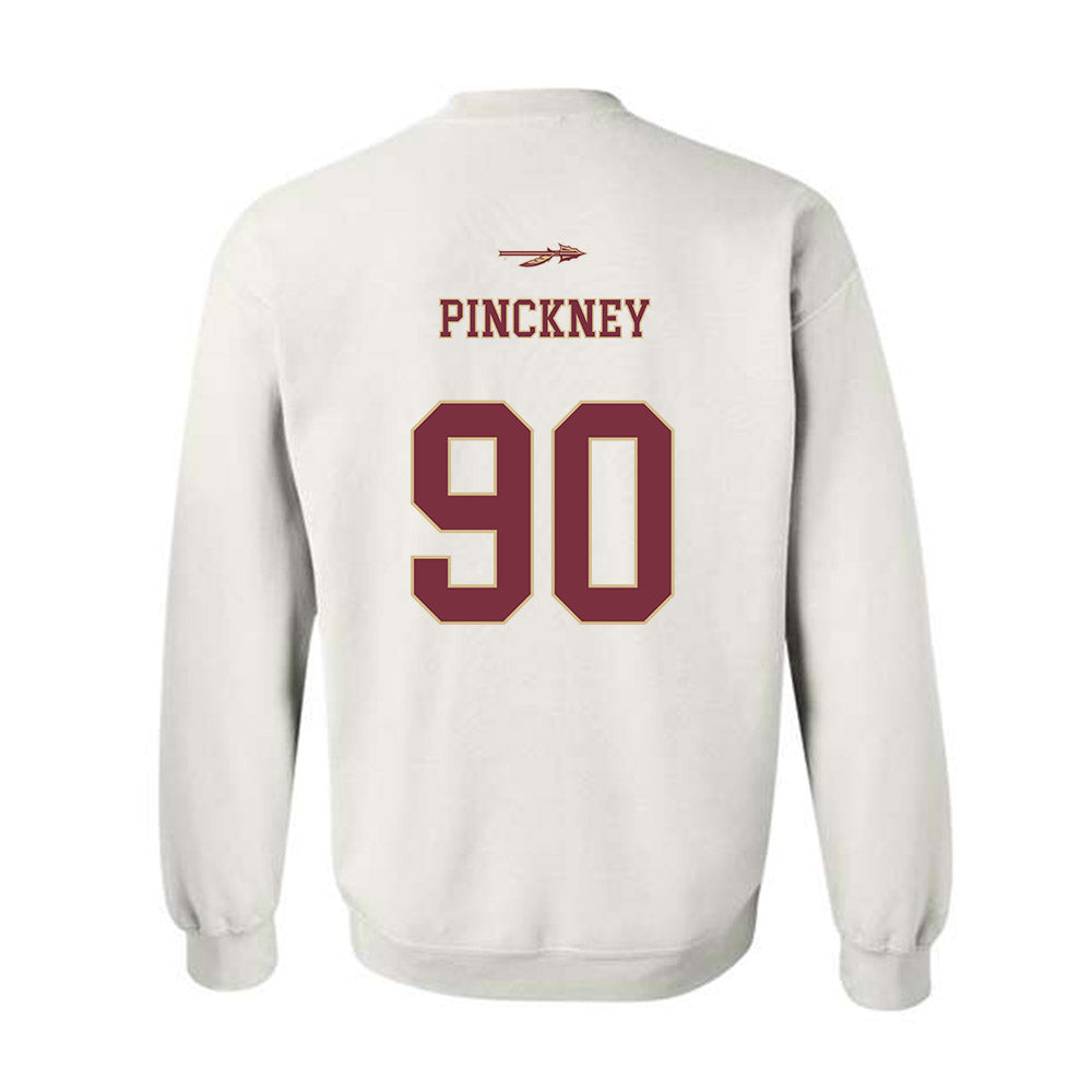 FSU - NCAA Football : Jaemin Pinckney - Classic Shersey Crewneck Sweatshirt-1