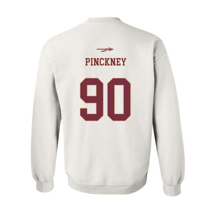 FSU - NCAA Football : Jaemin Pinckney - Classic Shersey Crewneck Sweatshirt-1