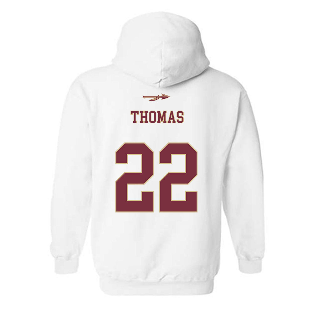 FSU - NCAA Football : Zae Thomas - Classic Shersey Hooded Sweatshirt-1