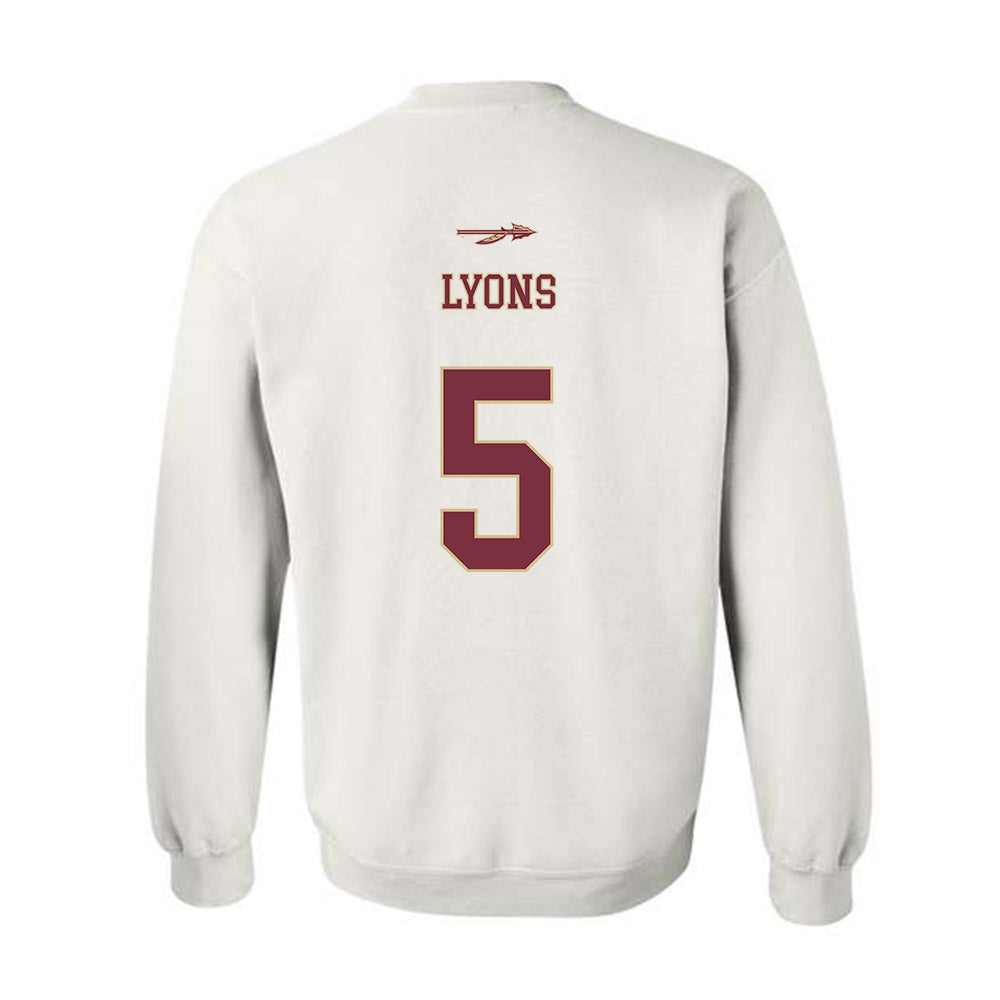 FSU - NCAA Football : Daniel Lyons - Classic Shersey Crewneck Sweatshirt-1