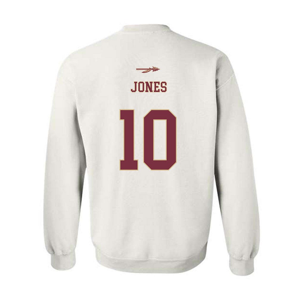 FSU - NCAA Football : Christopher Jones - Classic Shersey Crewneck Sweatshirt-1