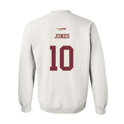 FSU - NCAA Football : Christopher Jones - Classic Shersey Crewneck Sweatshirt-1