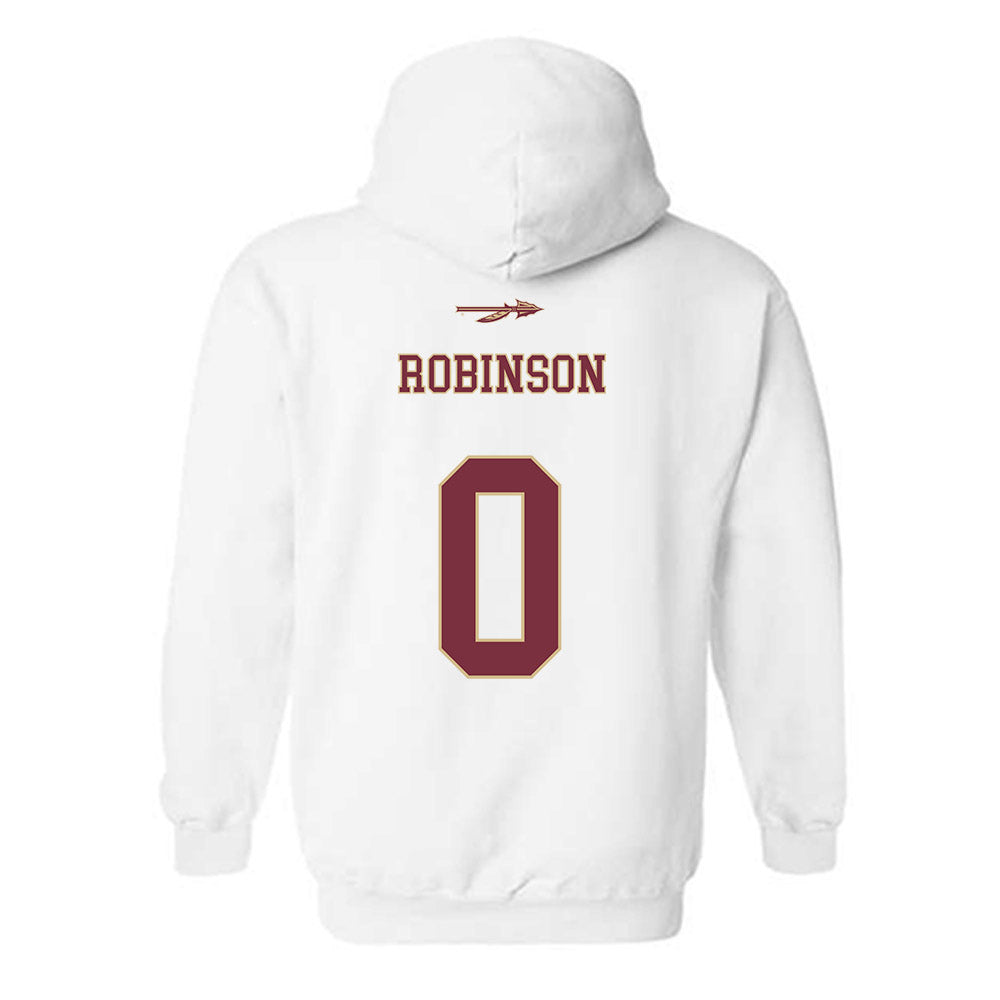 FSU - NCAA Football : Duce Robinson - Classic Shersey Hooded Sweatshirt-1