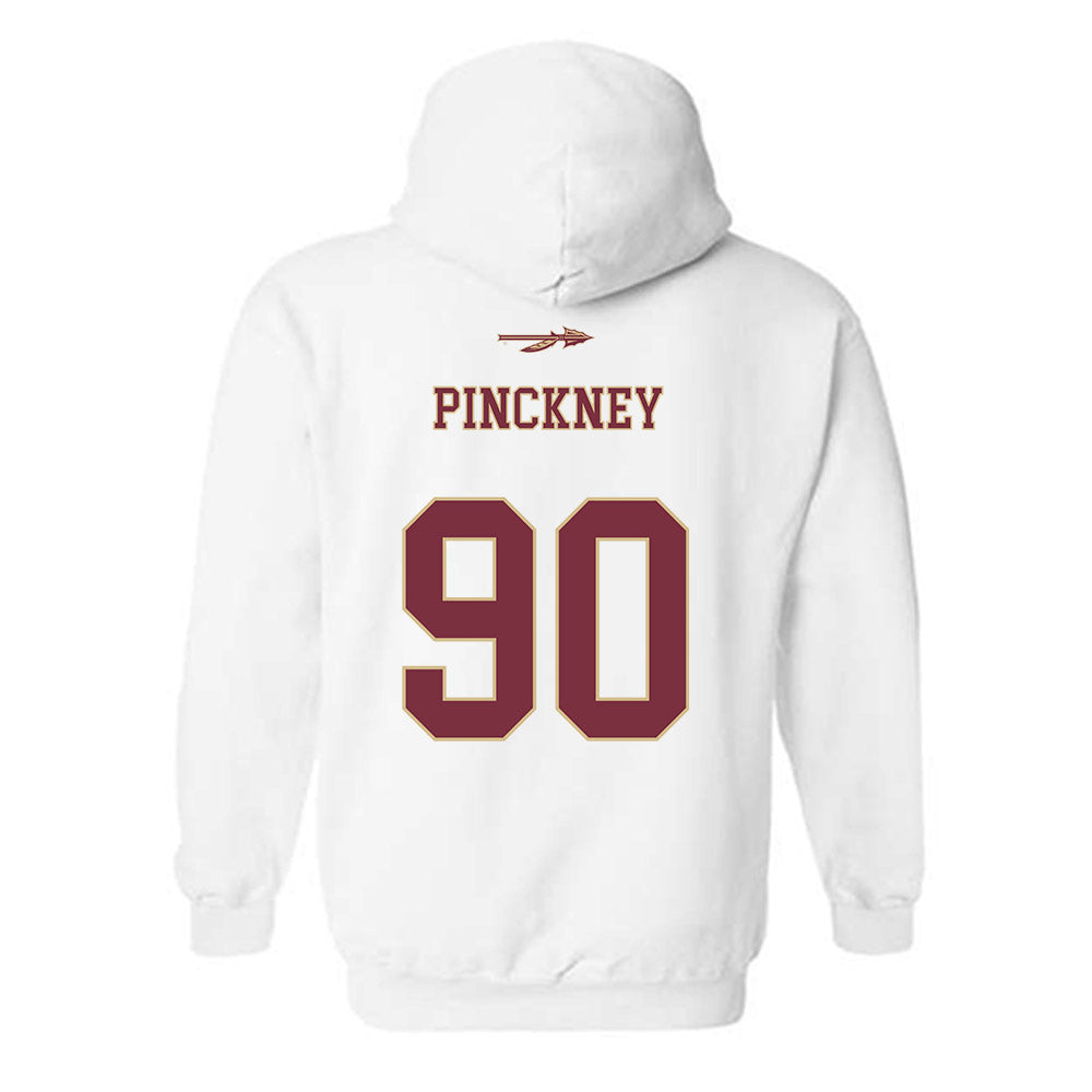 FSU - NCAA Football : Jaemin Pinckney - Classic Shersey Hooded Sweatshirt-1