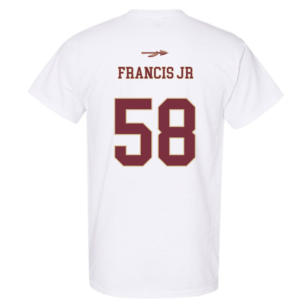 FSU - NCAA Football : Luke Francis Jr. - Classic Shersey T-Shirt-1