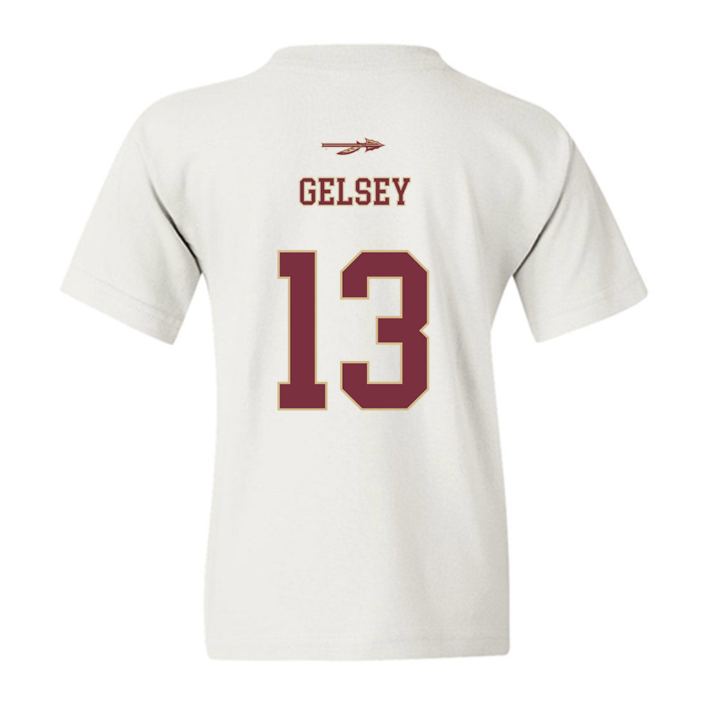 FSU - NCAA Football : Taeshaun Gelsey - Classic Shersey Youth T-Shirt-1