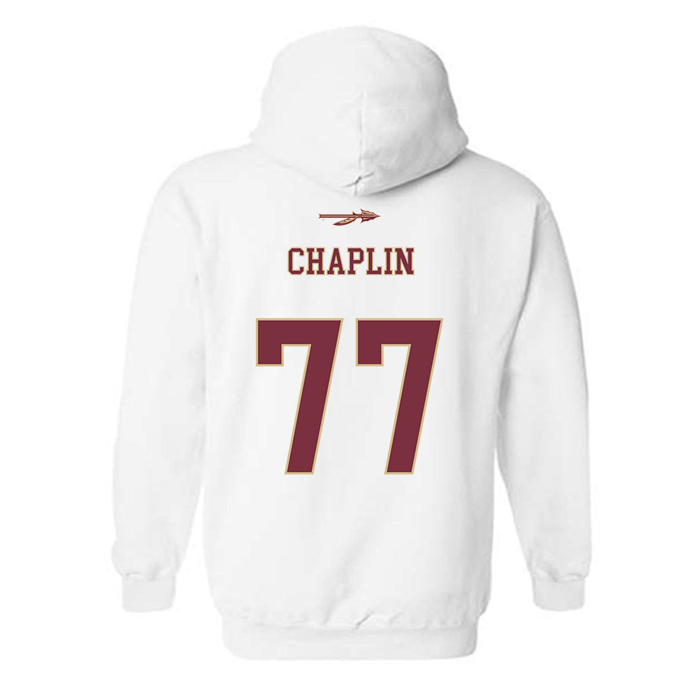 FSU - NCAA Football : Xavier Chaplin - Classic Shersey Hooded Sweatshirt-1
