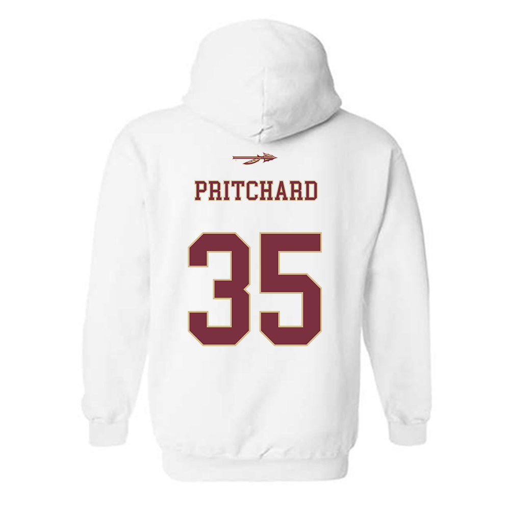FSU - NCAA Football : Ethan Pritchard - Classic Shersey Hooded Sweatshirt-1