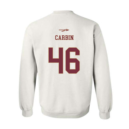FSU - NCAA Football : Chris Carbin - Classic Shersey Crewneck Sweatshirt-1
