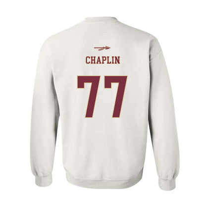 FSU - NCAA Football : Xavier Chaplin - Classic Shersey Crewneck Sweatshirt-1