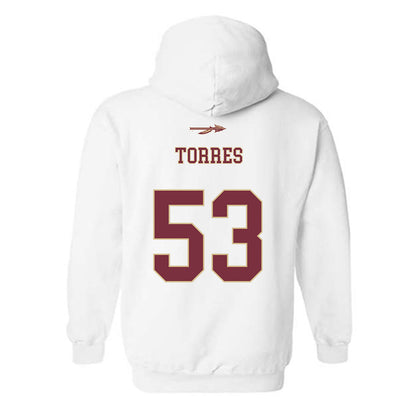 FSU - NCAA Football : Brandon Torres - Classic Shersey Hooded Sweatshirt-1