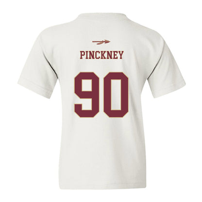 FSU - NCAA Football : Jaemin Pinckney - Classic Shersey Youth T-Shirt-1