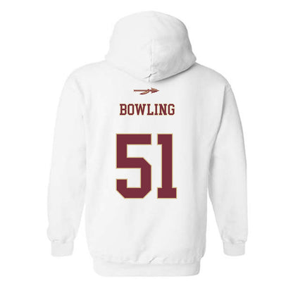 FSU - NCAA Football : Paul Bowling - Classic Shersey Hooded Sweatshirt-1