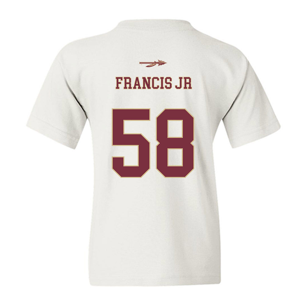 FSU - NCAA Football : Luke Francis Jr. - Classic Shersey Youth T-Shirt-1