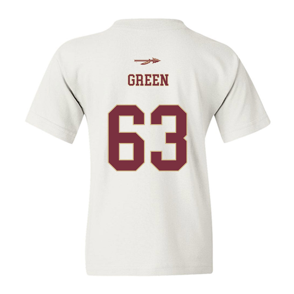 FSU - NCAA Football : Jakobe Green - Classic Shersey Youth T-Shirt-1