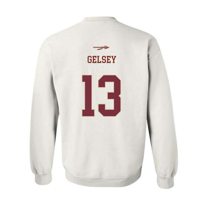 FSU - NCAA Football : Taeshaun Gelsey - Classic Shersey Crewneck Sweatshirt-1