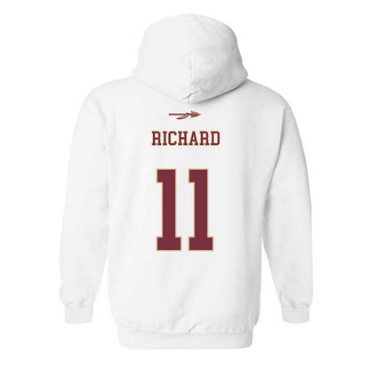 FSU - NCAA Football : Cj Richard - Classic Shersey Hooded Sweatshirt-1