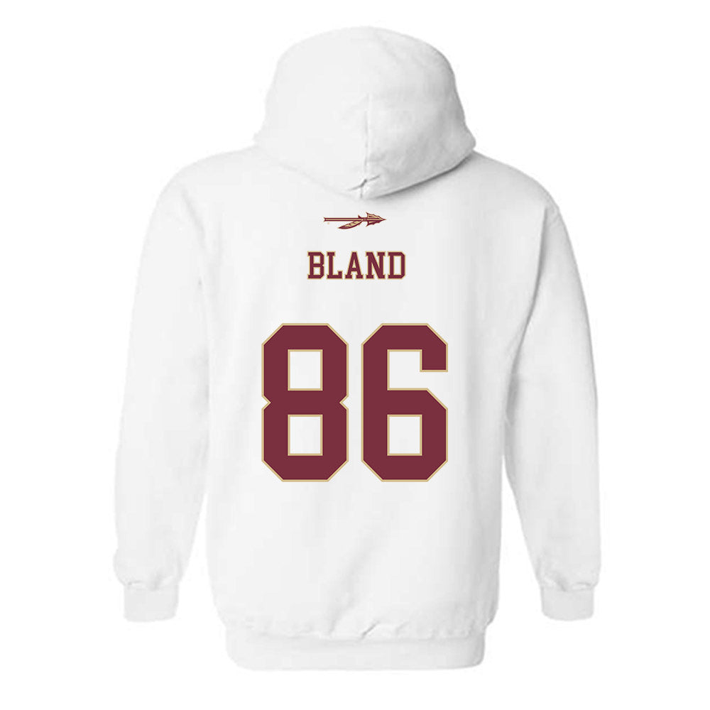 FSU - NCAA Football : Tony Bland - Classic Shersey Hooded Sweatshirt-1