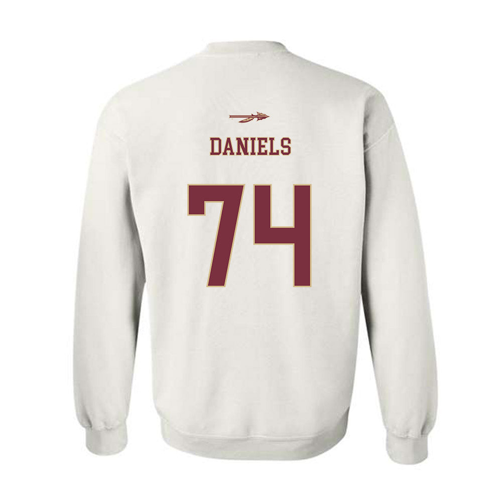 FSU - NCAA Football : Jonathan Daniels - Classic Shersey Crewneck Sweatshirt-1