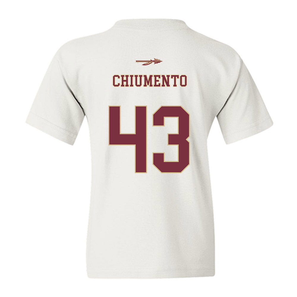 FSU - NCAA Football : Mac Chiumento - Classic Shersey Youth T-Shirt-1