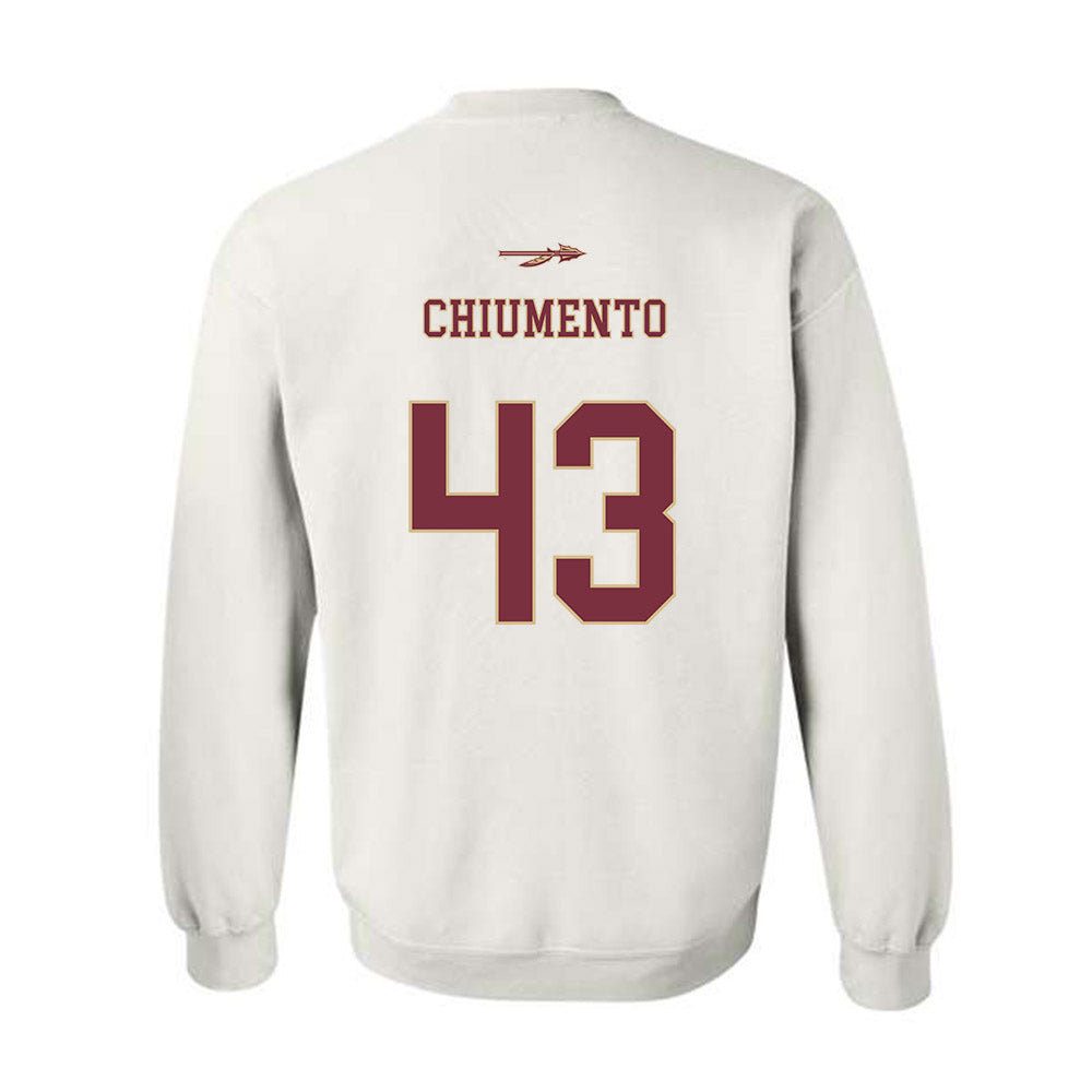 FSU - NCAA Football : Mac Chiumento - Classic Shersey Crewneck Sweatshirt-1