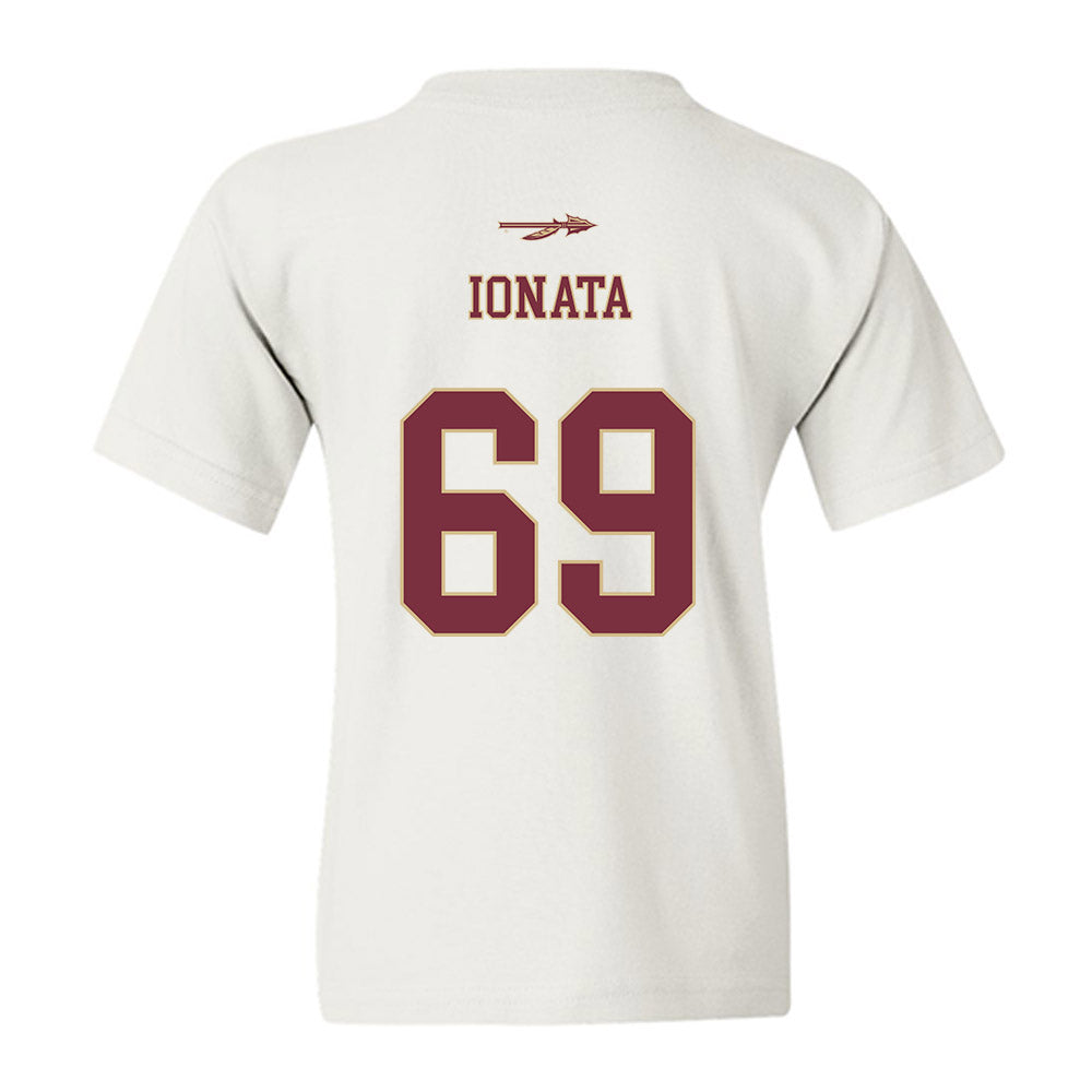 FSU - NCAA Football : Mike Ionata - Classic Shersey Youth T-Shirt-1