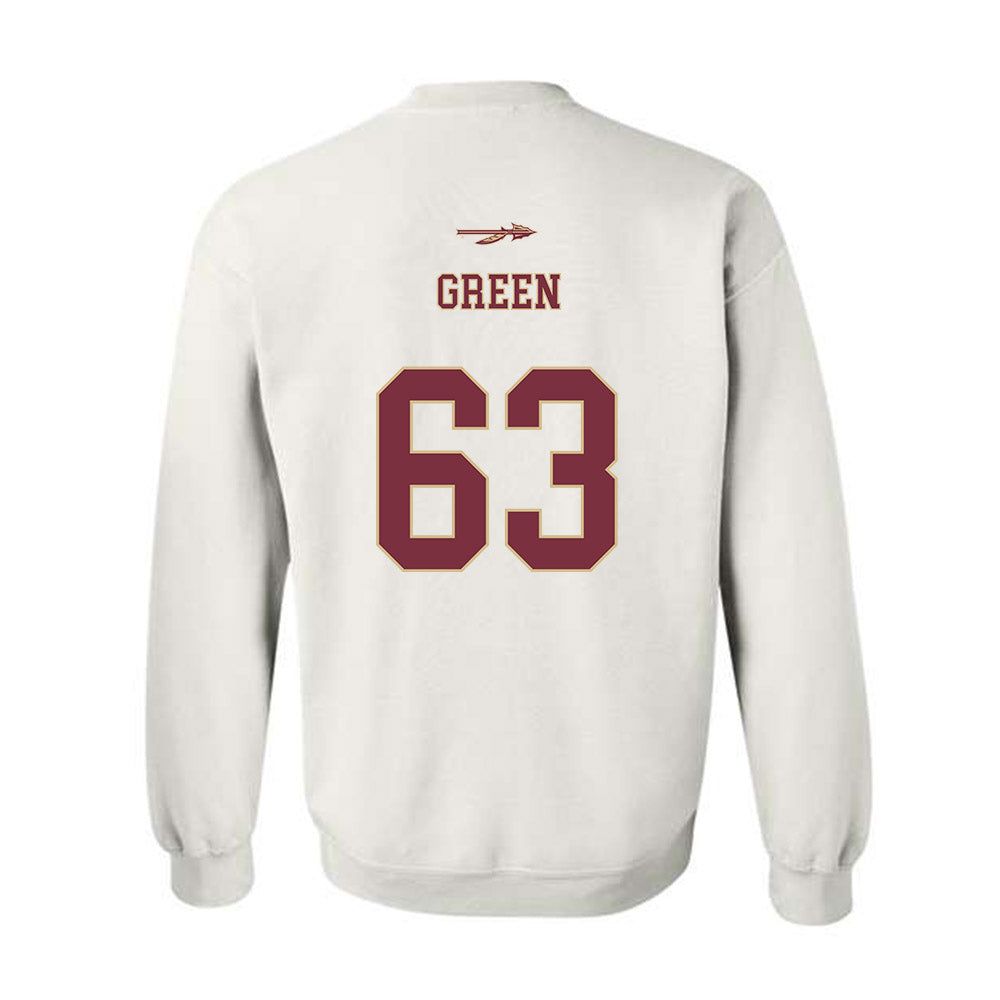 FSU - NCAA Football : Jakobe Green - Classic Shersey Crewneck Sweatshirt-1
