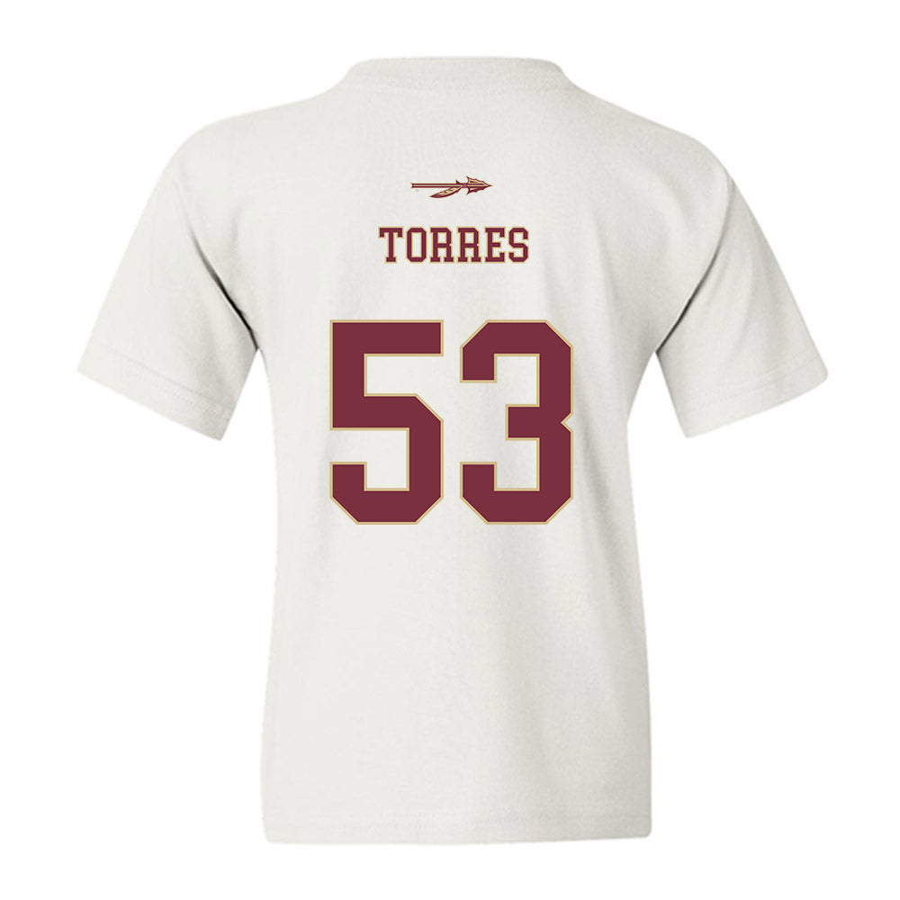 FSU - NCAA Football : Brandon Torres - Classic Shersey Youth T-Shirt-1