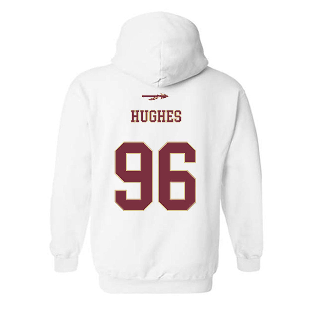 FSU - NCAA Football : Daniel Hughes - Classic Shersey Hooded Sweatshirt-1